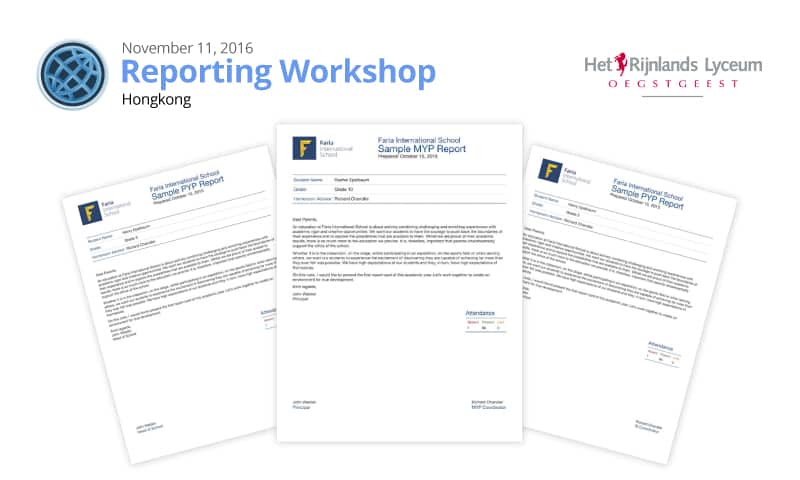 Join us for a Complimentary Reporting Workshop in Hong Kong!